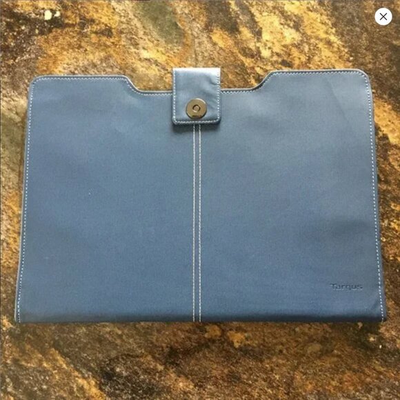 Two Targus Blue Twill Laptop Sleeve For 15" MacBook Pro NWOT - Picture 11 of 16